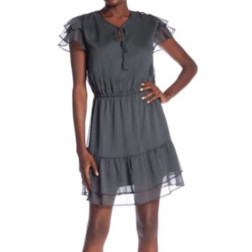 Tart - Ella Ruffle Trim Dress Size M